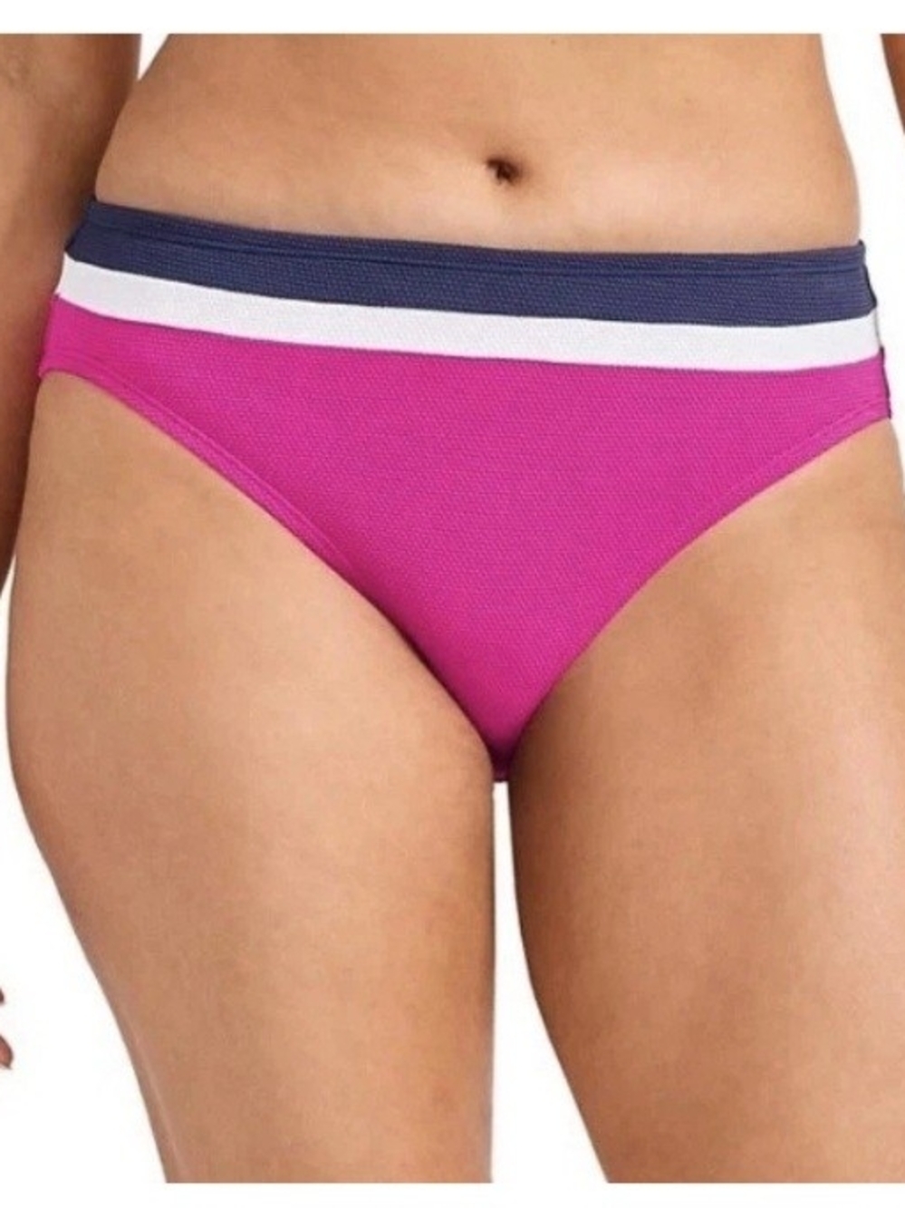 Tommy Bahama Island Cays Colorblock Hipster Swim Bottom Womens XL  Maui Pink NWT